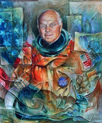 portrait of john glenn